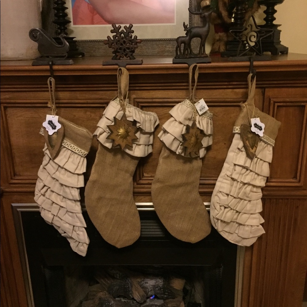 Mud Pie Christmas stockings, 4